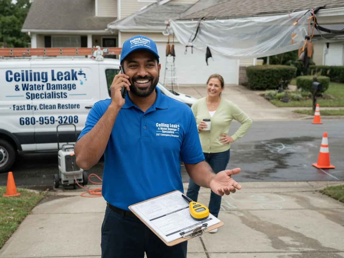 Ceiling Leak Cleanup Freeman, VA FAQs